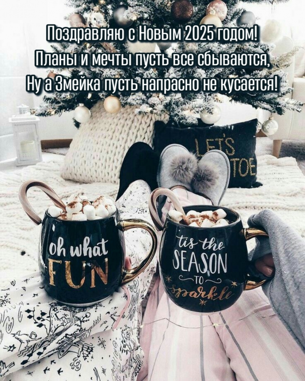 С Новым 2025 годом! Планы и мечты пусть все сбываются