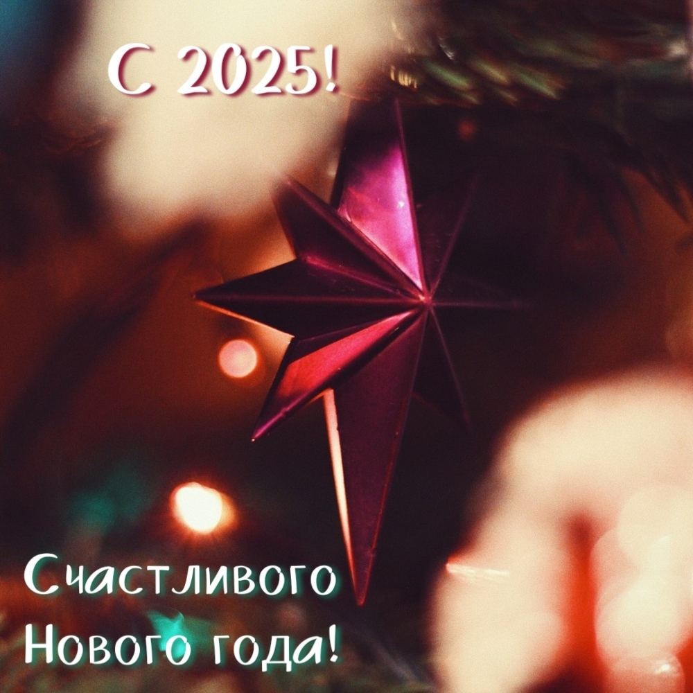 С 2025! Счастливого Нового года!