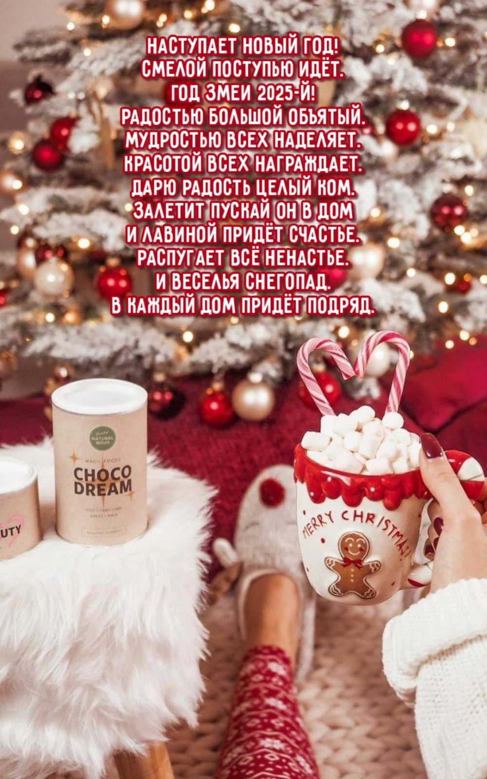 Наступает Новый год! Смелой поступью идёт. Год Змеи 2025-й!