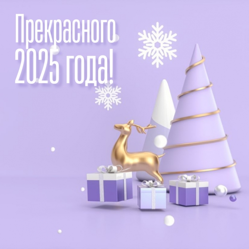 Прекрасного 2025 года!