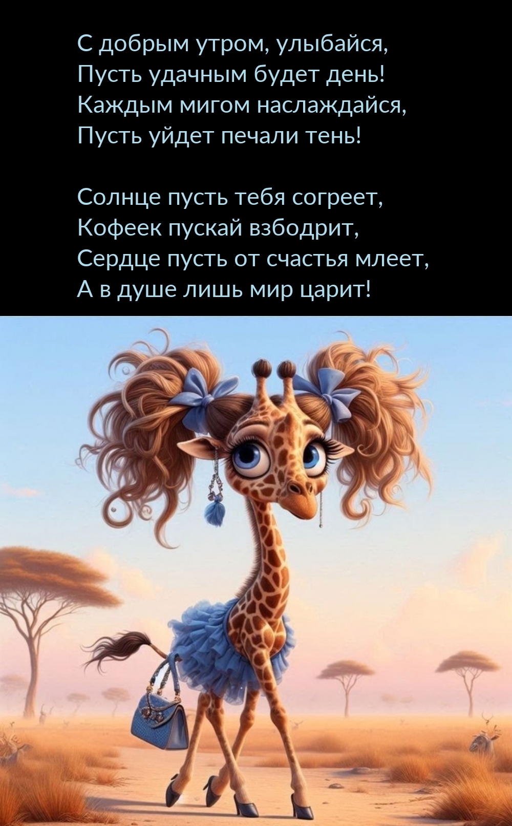 С добрым утром, улыбайся, пусть удачным будет день!