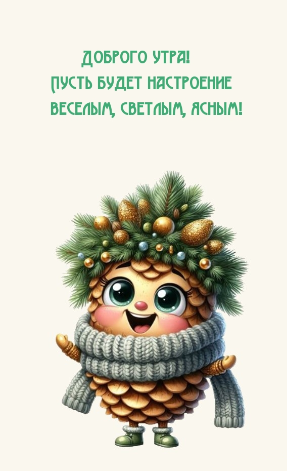 Доброго утра! Пусть будет настроение веселым, светлым