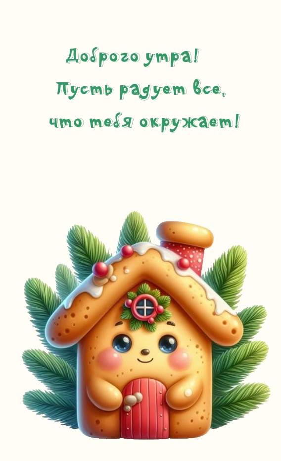 Доброго утра! Пусть радует все, что тебя окружает!