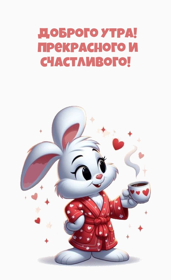 Доброго утра! Прекрасного и счастливого!