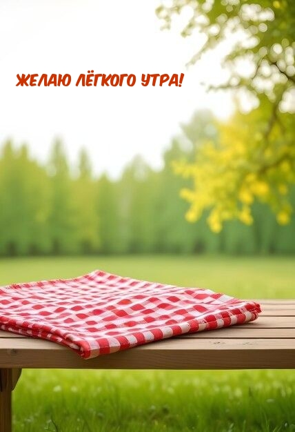 Желаю лёгкого утра!