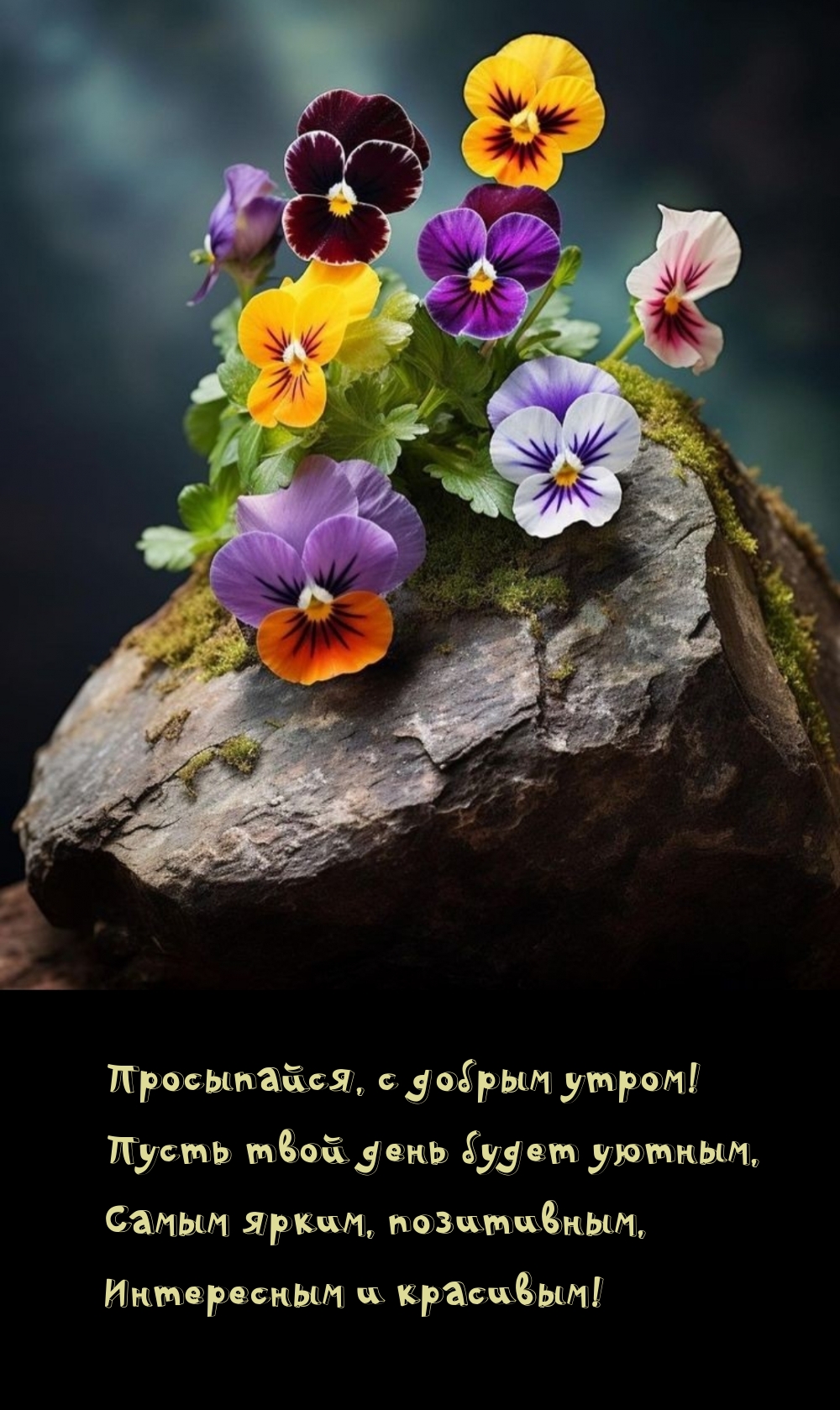 Просыпайся, с добрым утром! Пусть твой день будет уютным