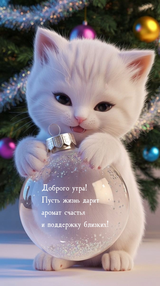 Доброго утра! Пусть жизнь дарит аромат счастья и поддержку близких!
