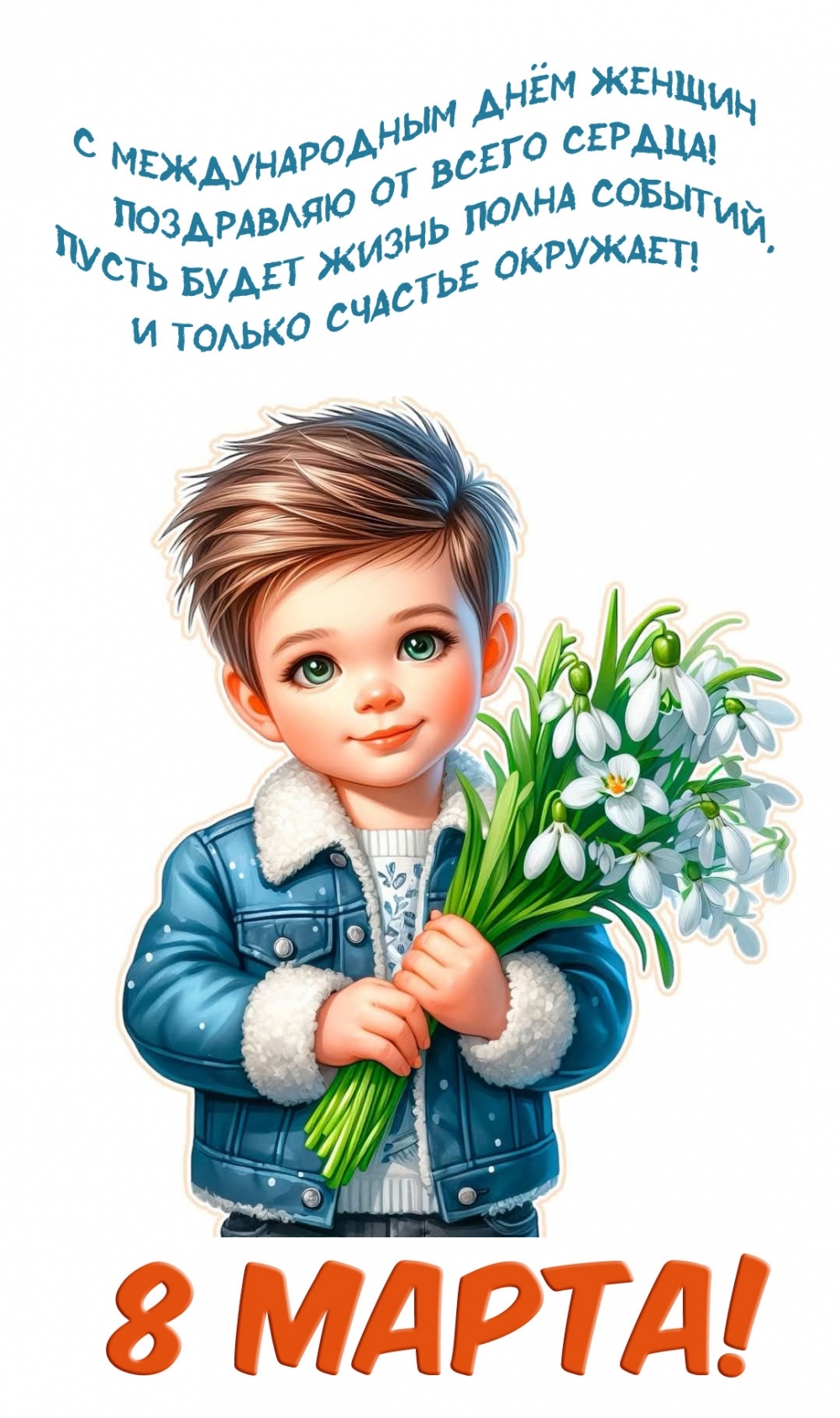 С Международным днём женщин! Стишок