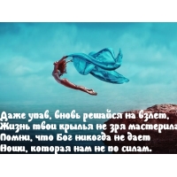 Упав — поднимись
