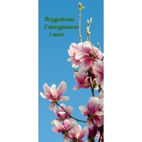 Поздравляю с праздником 1 мая!