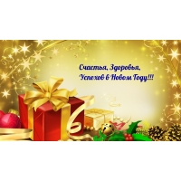 Счастья, Здоровья, Успехов в Новом Году!
