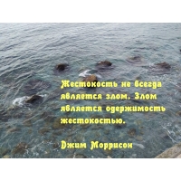 Злом является одержимость жестокостью