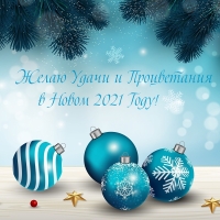 Желаю Удачи и Процветания в Новом 2021 Году!