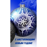 С наступающим Новым Годом!
