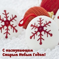 С наступающим Старым Новым Годом!