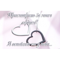 Присмотришь за моим сердцем?