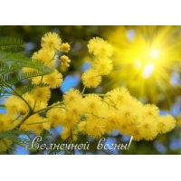 Солнечной весны!