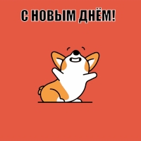 C НОВЫМ ДНЁМ!