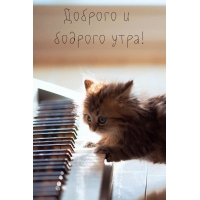 Доброго и бодрого утра!