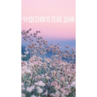 Чудесного тебе дня!
