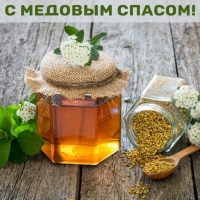 С медовым спасом!