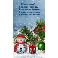 С Новым годом! Пожелаю в Новый год, чтобы шел год без хлопот