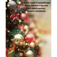 С Новым годом! С волшебством! Много денежек в ваш дом