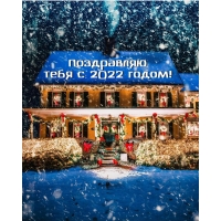 Поздравляю тебя с 2022 годом!