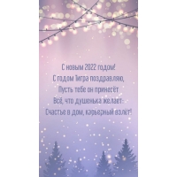 С новым 2022 годом! С годом Тигра поздравляю