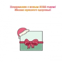 Поздравляю с Новым 2022 годом!