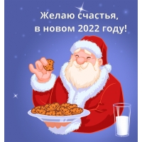 Желаю счастья, в новом 2022 году!