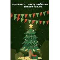Чудесного наступающего нового года!