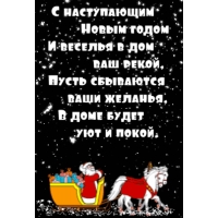С наступающим Новым годом