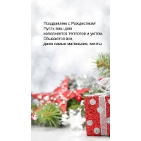 Поздравляю с Рождеством!