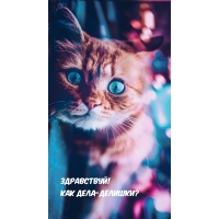 Здравствуй! Как дела-делишки?