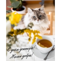 С днём доктора! Желаю добра!