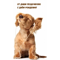 От души поздравляю с днём рождения!