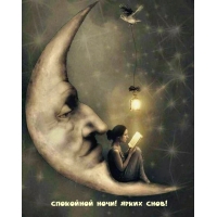 Спокойной ночи! Ярких снов!