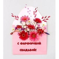 С фарфоровой Свадьбой!