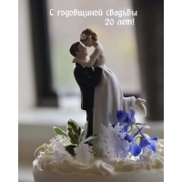 С годовщиной свадьбы 20 лет!
