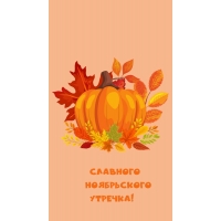 Славного ноябрьского утречка!