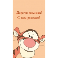 Дорогой племянник! С днем рождения!