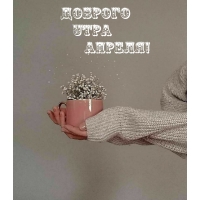 Доброго утра апреля!