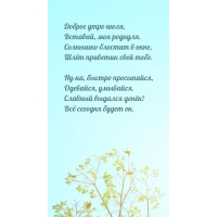Доброе утро июля. Вставай, моя роднуля.