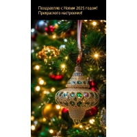 Поздравляю с Новым 2025 годом! Прекрасного настроения!