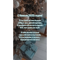 С Новым 2025 годом! В год Змеи желаю больше добрых дел