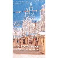 С 2025 годом! Счастья и удачи!