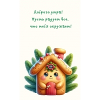 Доброго утра! Пусть радует все, что тебя окружает!